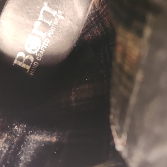 Born Cardi Strappy Buckle Black booties Preowned Great condition Size 9M - Picture 8 of 9